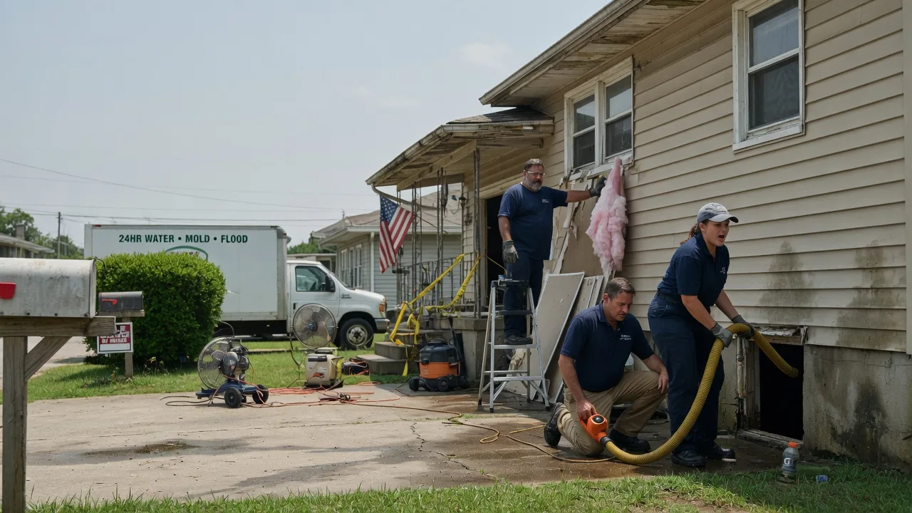 Water Damage Repair in Cheneyville, LA near me